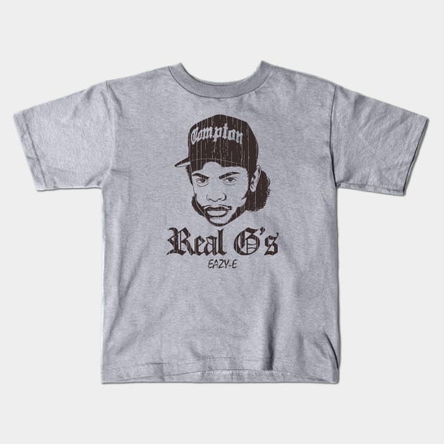 Retro Real Eazy-E Kids T-Shirt by Radenpatah